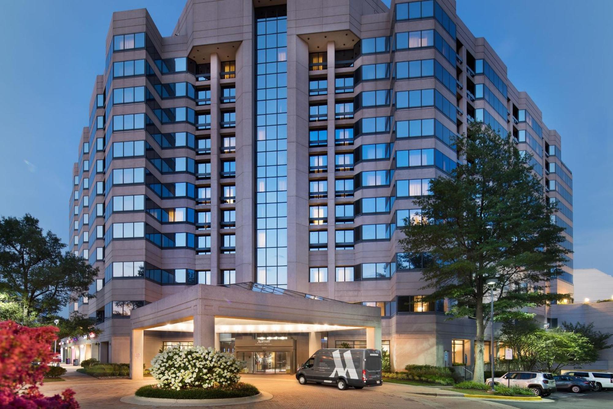 Washington Dulles Marriott Suites Herndon Exterior foto