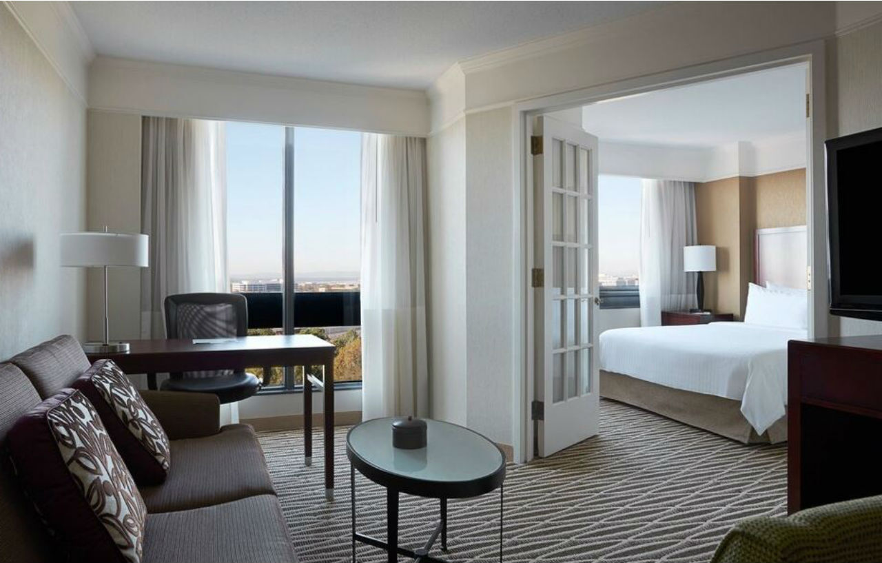 Washington Dulles Marriott Suites Herndon Exterior foto